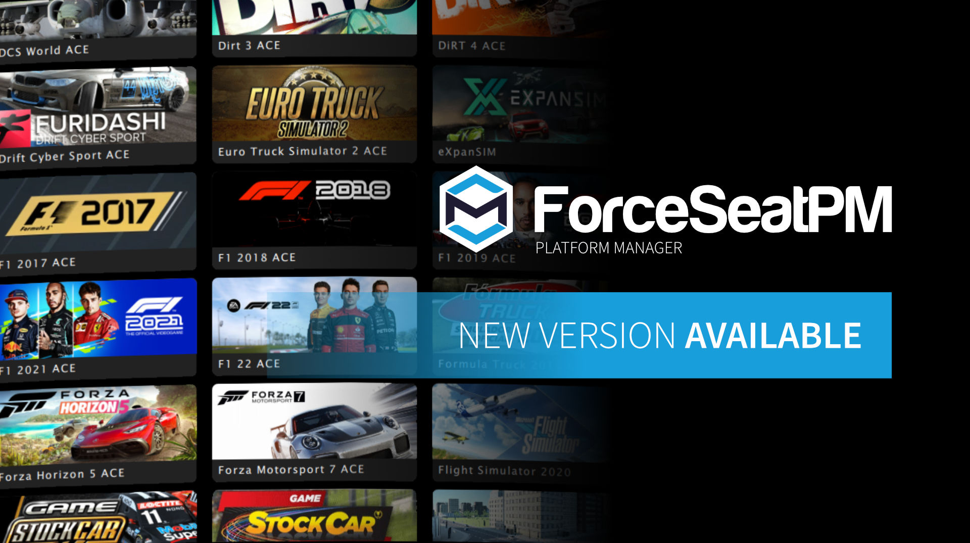ForceSeatPM Software