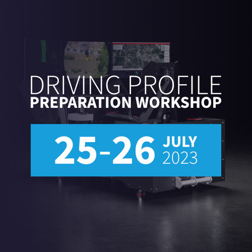 Driving profile preparation workshop