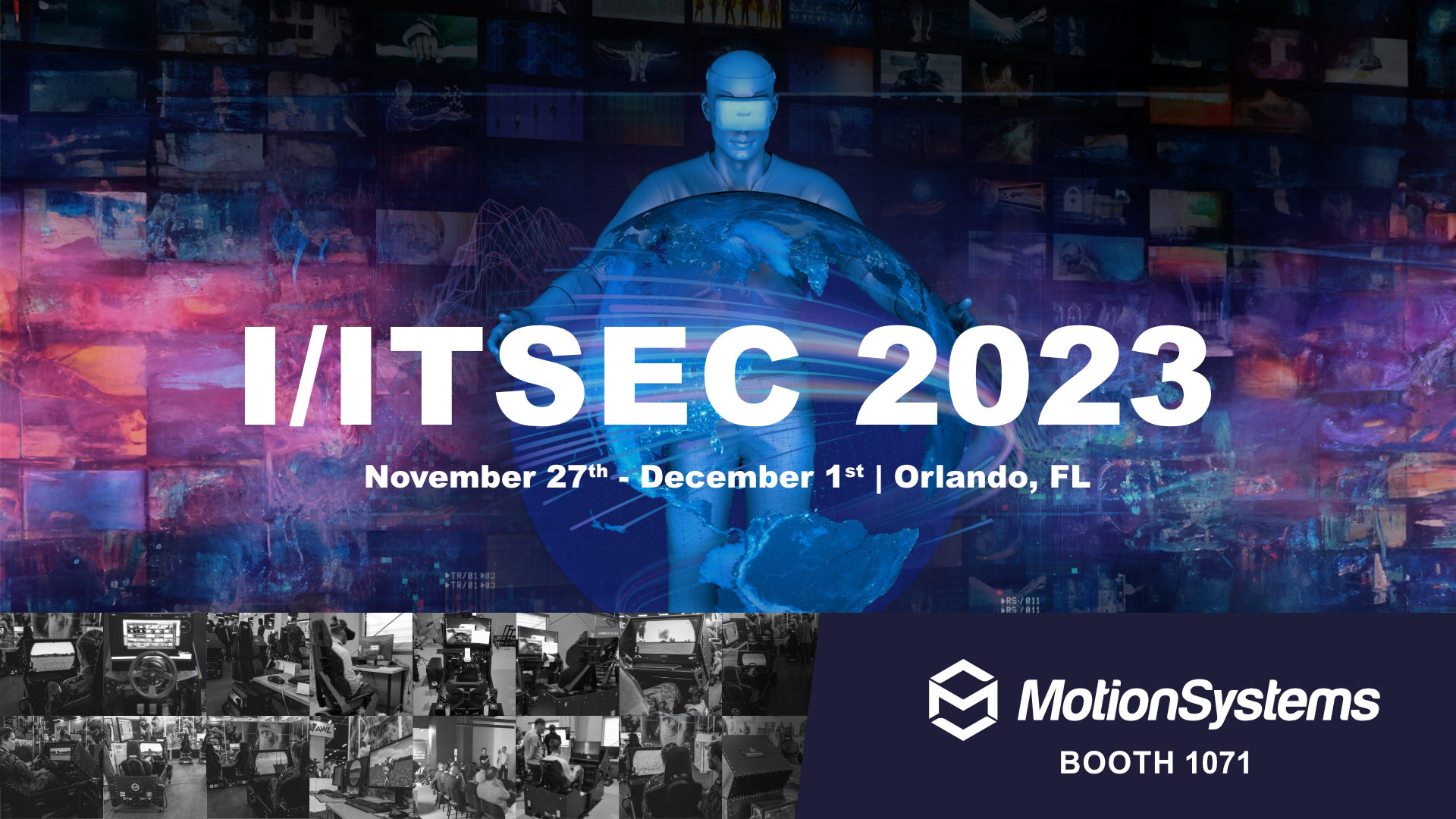 Motion Systems at I/ITSEC 2023